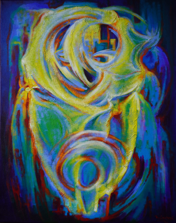 Dancing light by Renold Laurent