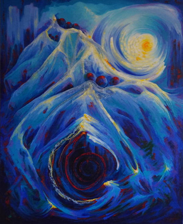 The Blue Mountain by Renold Laurent