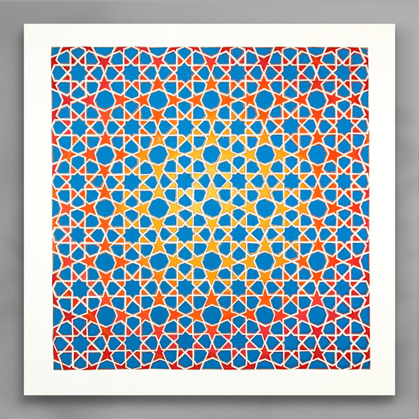 untitled layered papercut by Ruth Becker