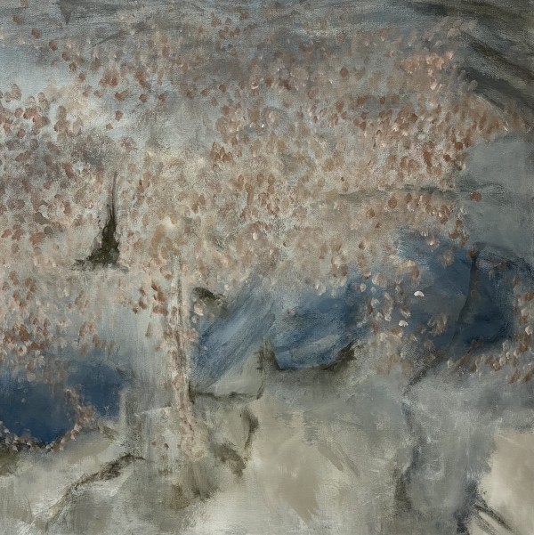 2197, Juanita Bellavance, Chestatee 9, From the Chestatee River portfolio, 2021, Acrylic on canvas, 24 x 24 inches