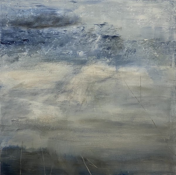 2199, Juanita Bellavance, Sands of time, From the Chestatee River portfolio, 2021, Acrylic on canvas, 24 x 24 inches by Juanita