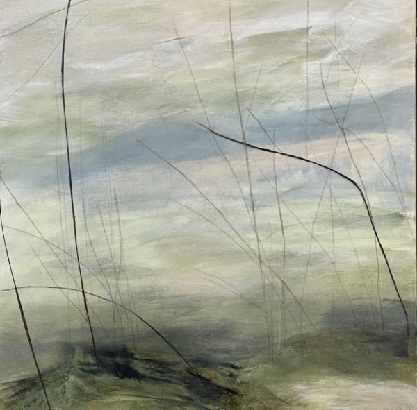 2204, Juanita Bellavance, The great outdoors, From the Chestatee River portfolio, 2021, Acrylic on canvas, 24 x 24 inches