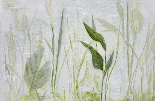 Where Stillness Gathers 2 | Original Acrylic Painting, 24 x 36 inches by Juanita, Image 6.