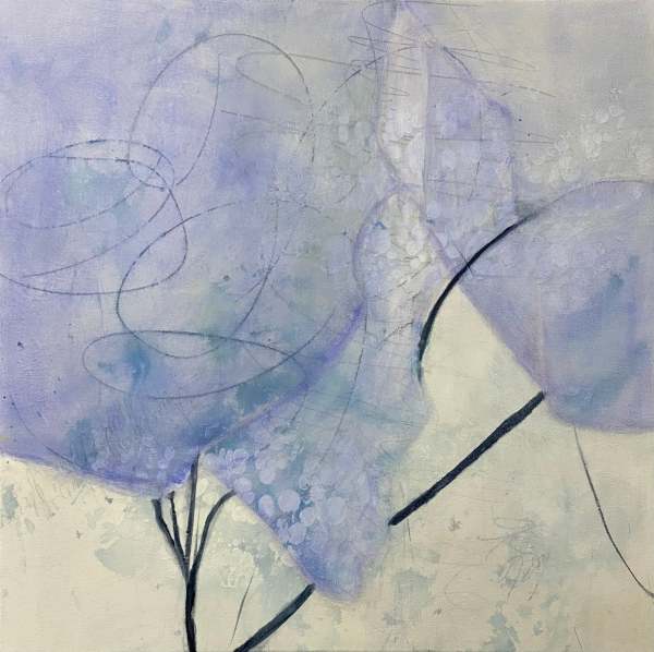 Juanita Bellavance, Variation 14, From Variations on a theme portfolio, Acrylic on canvas, 24 x 24 inches
