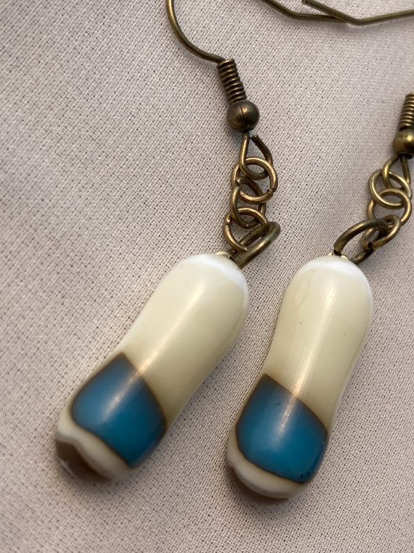 Fused Glass Earrings #29