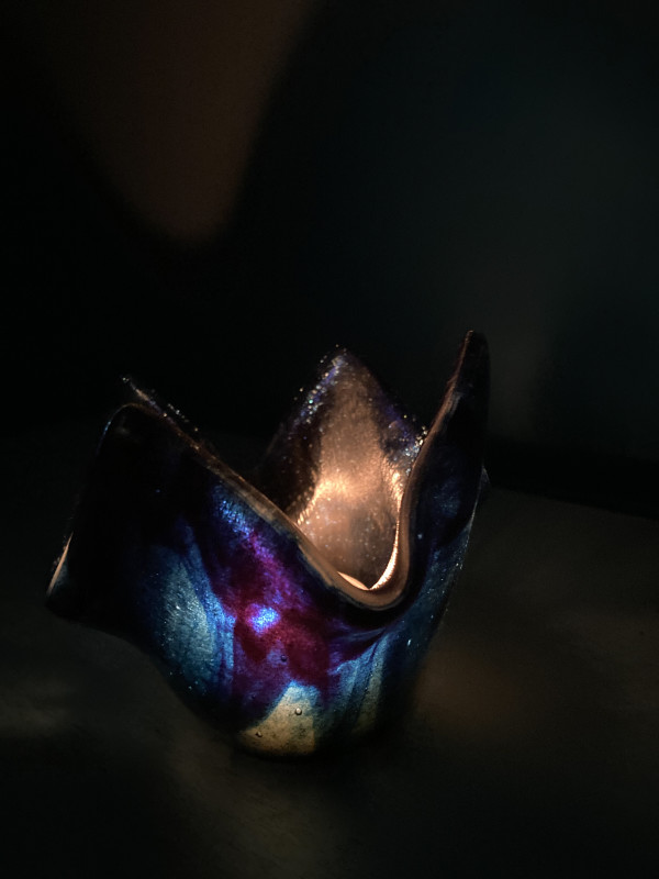 Candle Holder/Votive Vase by Shayna Heller