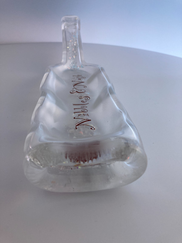 Upcycled Melted Wine Bottle #1