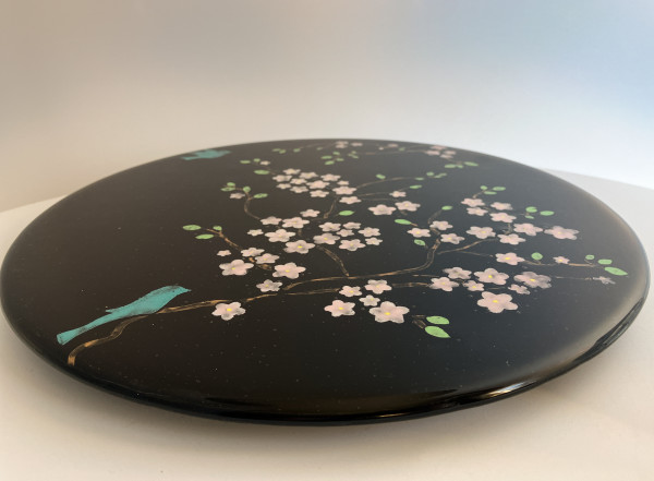 Spring Blossoms - A Lazy Susan by Shayna Heller