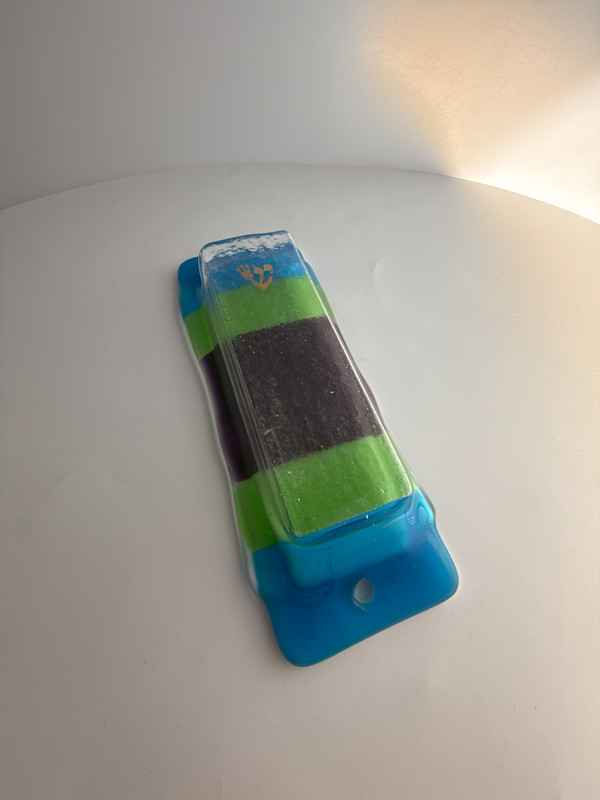 Custom Mezuzah - Frank & Susan by Shayna Heller, Image 1.