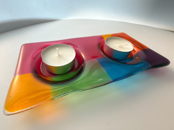 Tea Light Holder #40 by Shayna Heller