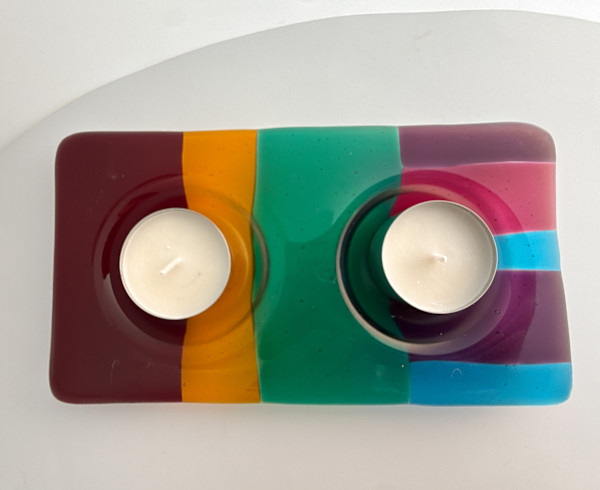 Tea Light Holder #42 by Shayna Heller