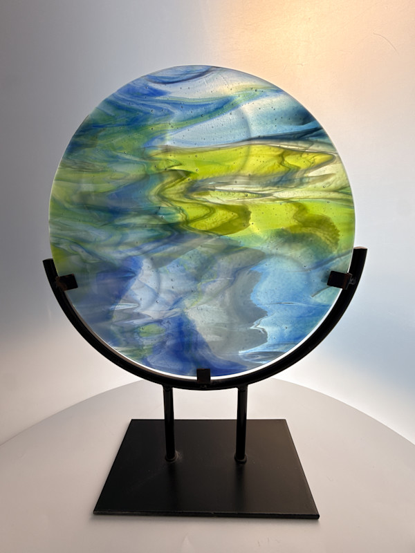 Seder Plate - River Flow by Shayna Heller, Image 3.