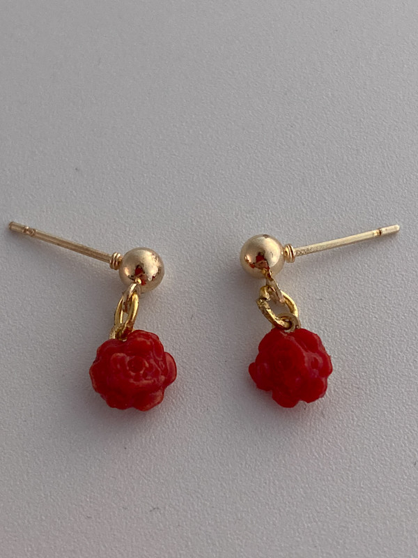 Fused Glass Earrings #88