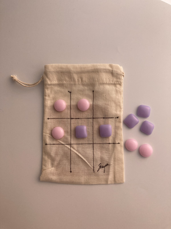 Tic Tac Toe in-a-bag #15 by Shayna Heller