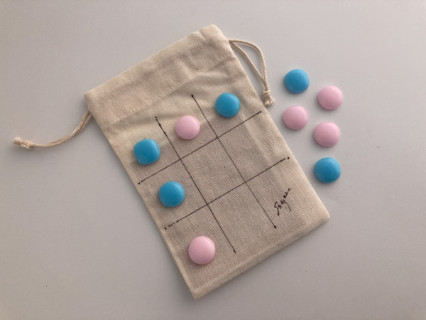 Tic Tac Toe in-a-bag #22 by Shayna Heller