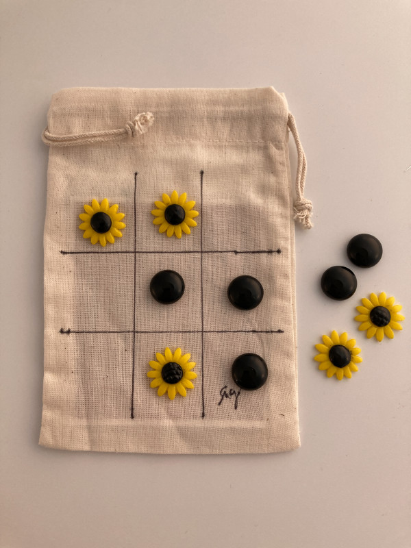 Tic Tac Toe in-a-bag #23 by Shayna Heller