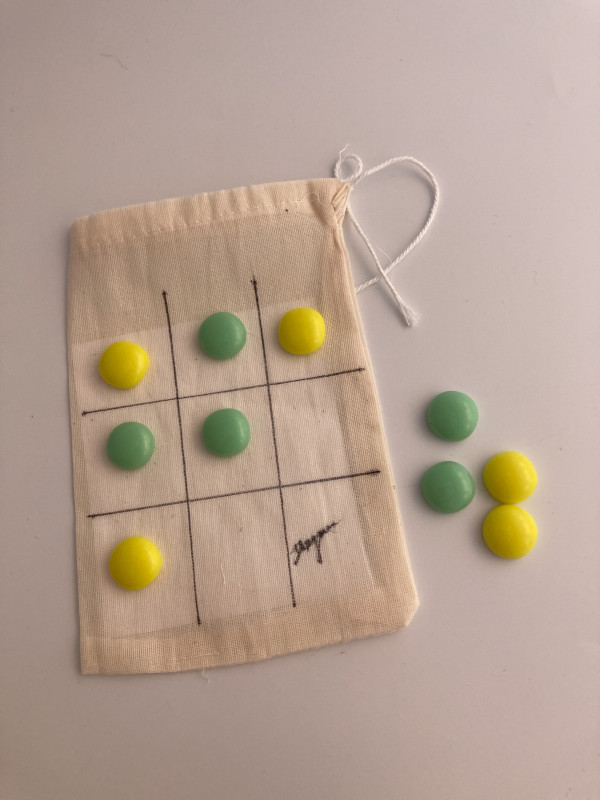 Tic Tac Toe in-a-bag #25 by Shayna Heller