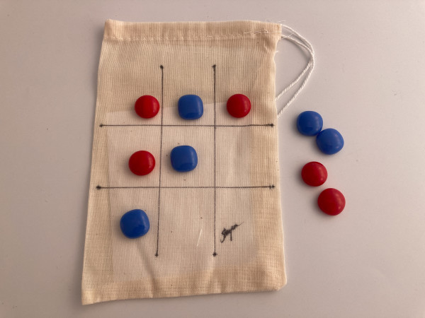 Tic Tac Toe in-a-bag #26 by Shayna Heller