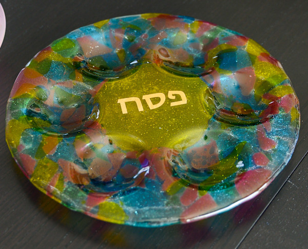 Seder Plate - Multicolor by Shayna Heller, Image 1.