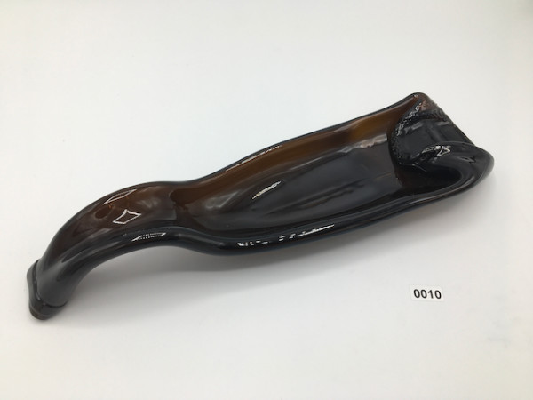 Upcycled Melted Wine Bottle #10