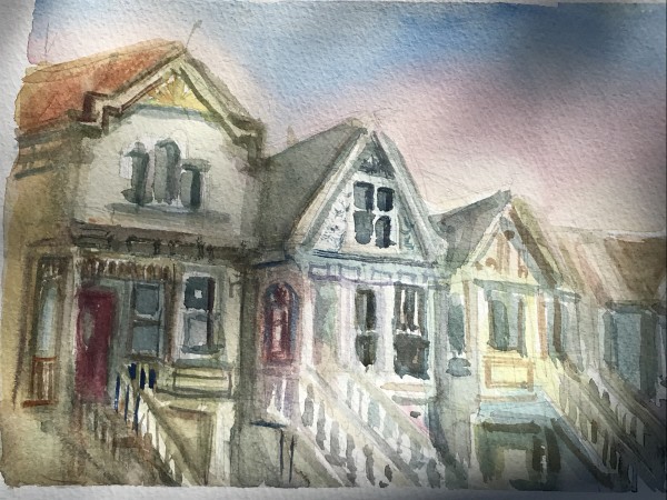Houses on 22nd Street by Lucia Gonnella