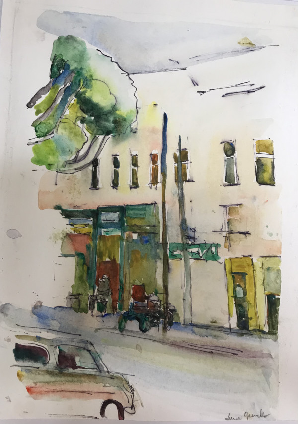 View of Caffe Trieste from Caffe Puccini