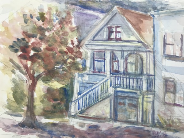 Day  29 - View of an Edwardian House on Diamond Street