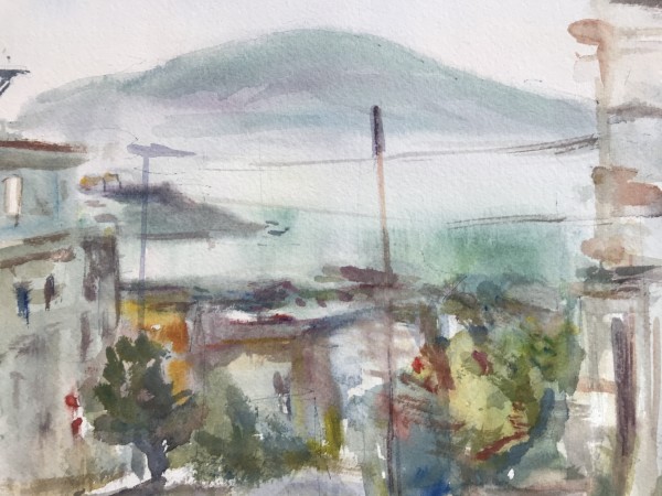 View of the Bay from Mason Street by Lucia Gonnella