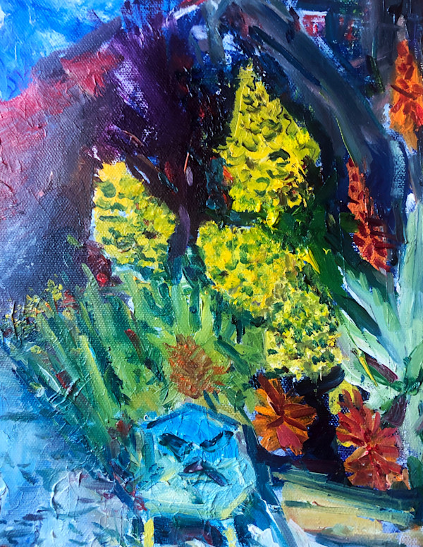 Yellow Aloe by Lucia Gonnella