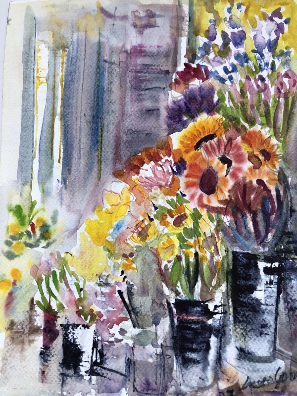 Flowers Shop on 24th Street by Lucia Gonnella