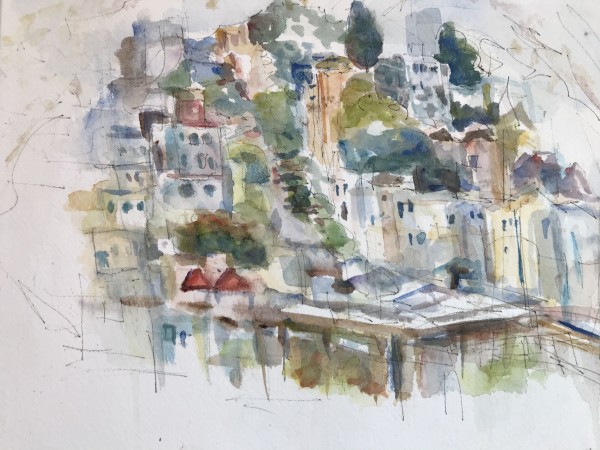 View of Russian Hill from Stockton Street