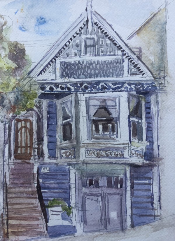 Victorian House on 25th Street by Lucia Gonnella