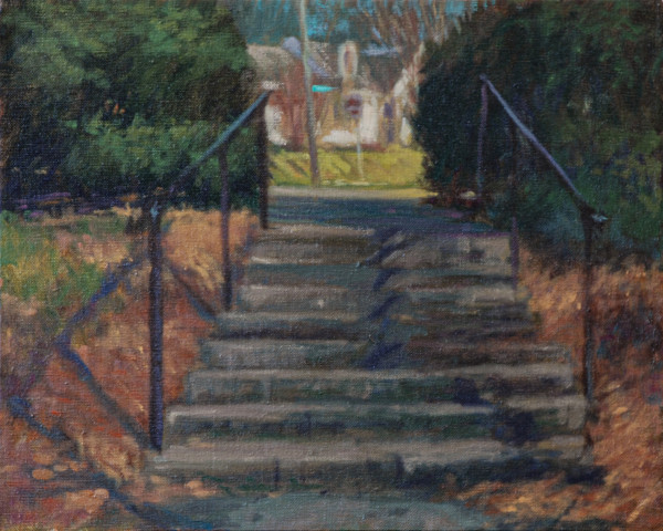 Everhard Park Steps by Gregory Blue