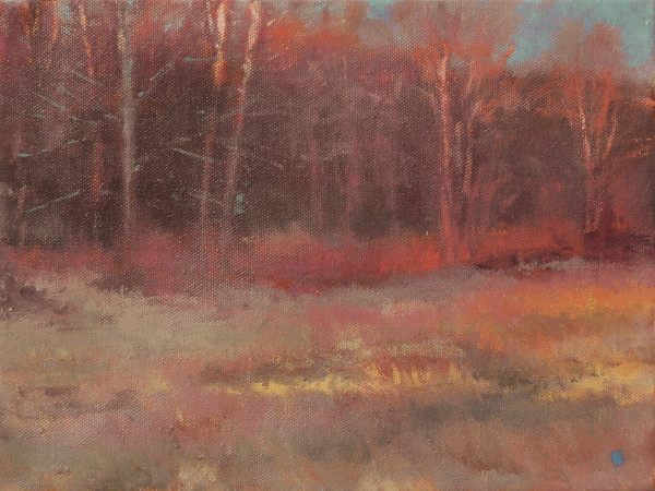Winter Afternoon, Study, Stroud Series by Gregory Blue