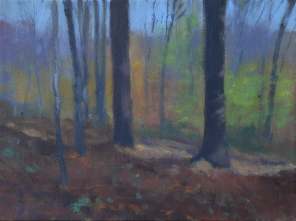 Woods, Stroud Series, Study Number 2 by Gregory Blue