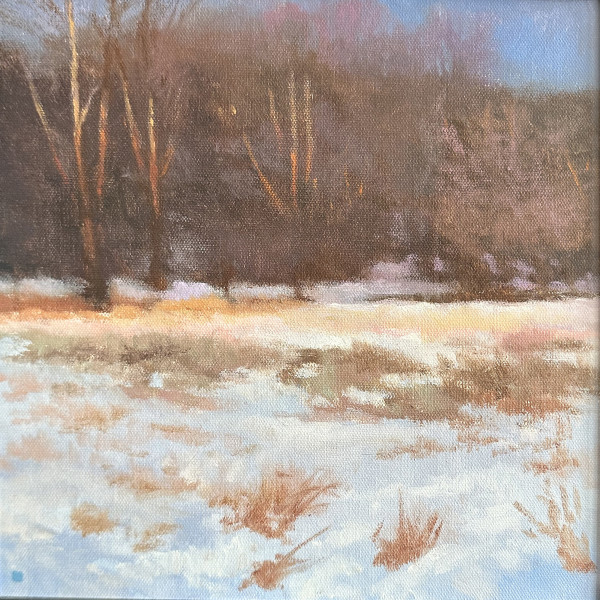 Winter Morning, Composition Study by Gregory Blue