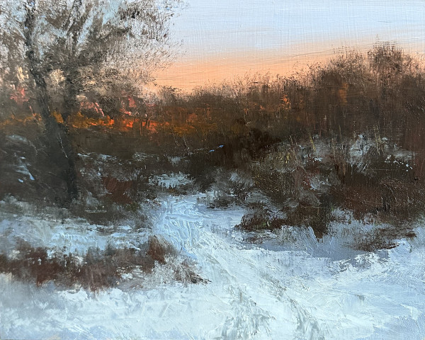 January Sundown by Gregory Blue