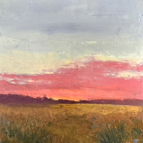 Imaginary Sunset,  Color Study by Gregory Blue