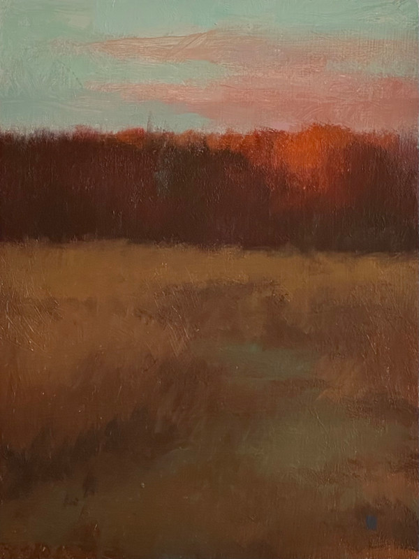 Evening Glow, Color Study by Gregory Blue, Image 1.