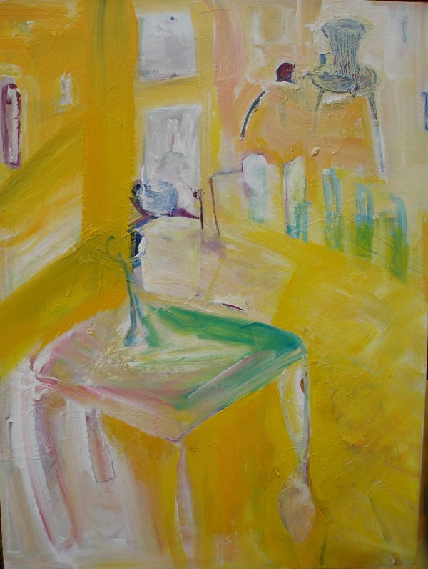 6 Chairs Dancing in the Yellow Room by Edith Pargh Barton
