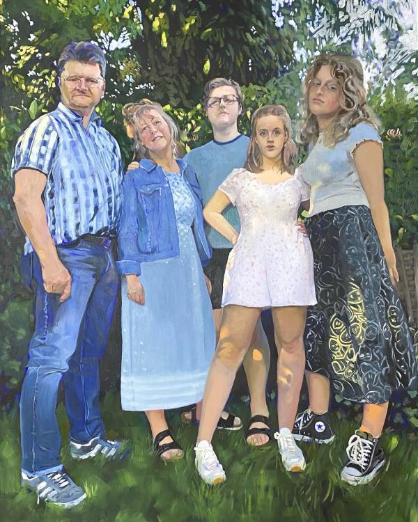 Family Portrait Commission by Lisa Timmerman
