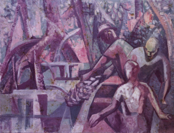 Oyster Man * by Sybil Atteck (1911-1975)