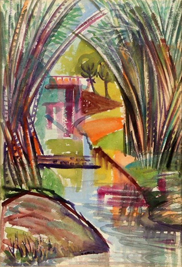 Valencia - Trinidad by Sybil Atteck (1911-1975)