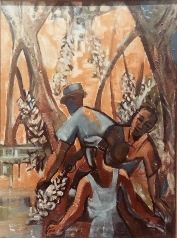 Oyster Pickers * by Sybil Atteck (1911-1975)