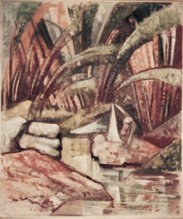 River Scene * by Sybil Atteck (1911-1975)