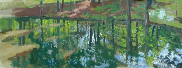 Falling into Water's Mirror- Eads, TN by Matthew Lee