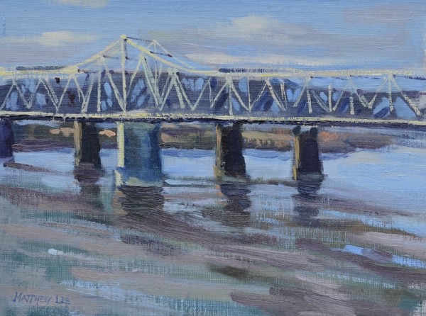 Sunlight on The Old Bridge- Memphis by Matthew Lee