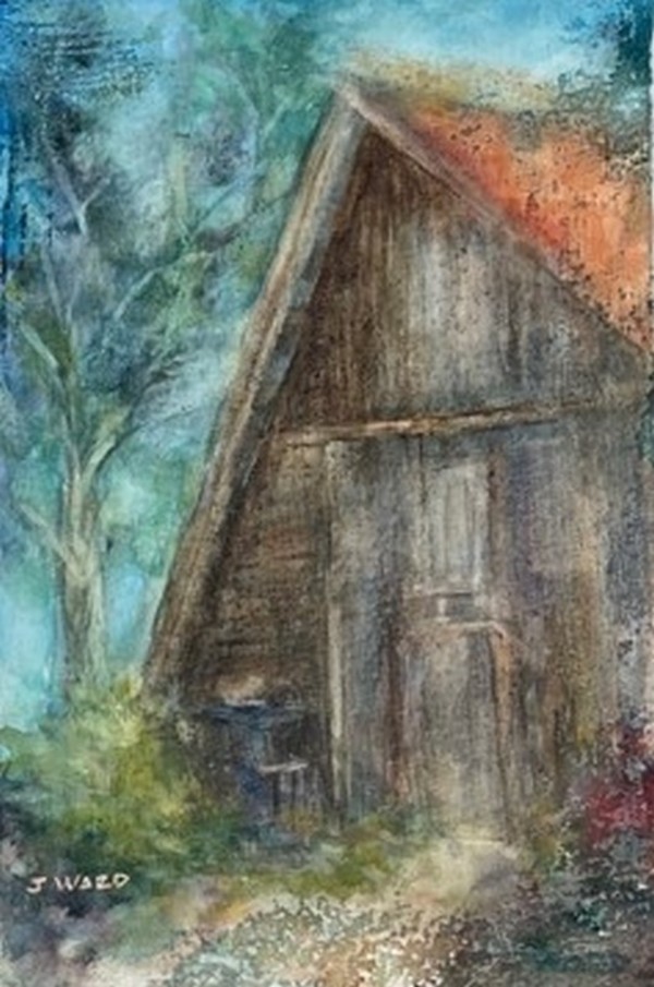 26 The Barn at Hyde Farm II by J. Ward