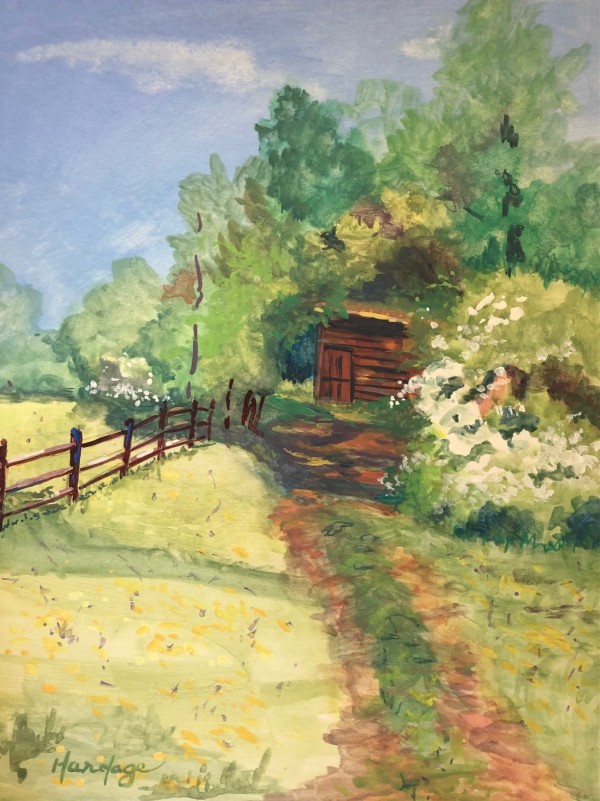 4 View Down the Lane by S. Hardage