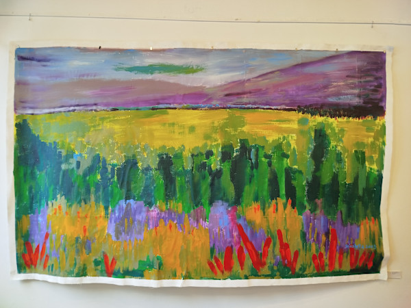 Vista a Sierra de la Ventana by Stivaletta, Mabel Rosario